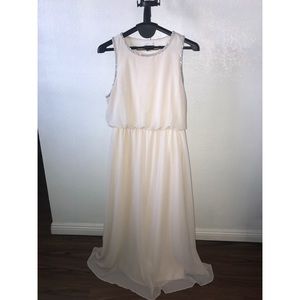 Forever 21 Cream Dress